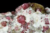 Raspberry, Grossular Garnets and Vesuvianite - Mexico #168311-2